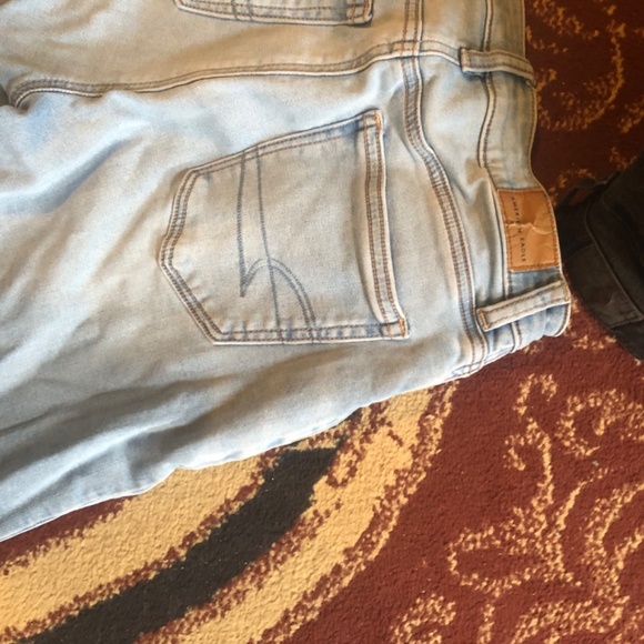 American Eagle mom jeans -soft knit - size 00 - Picture 5 of 5